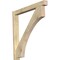 Ekena Millwork Westlake Block Rough Sawn Outlooker, Douglas Fir, 6"W x 48"D x 48"H OUT06X48X48WTL05RDF - alternate 1